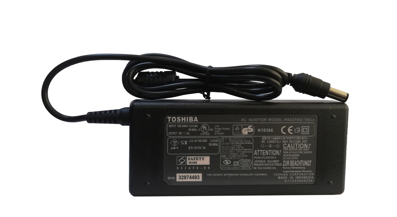 شارژر لپ تاپ 15 ولت 5 آمپر مدل PA3215U-1ACA