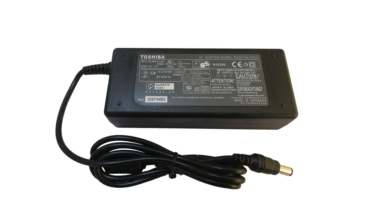 شارژر لپ تاپ 15 ولت 5 آمپر مدل PA3215U-1ACA