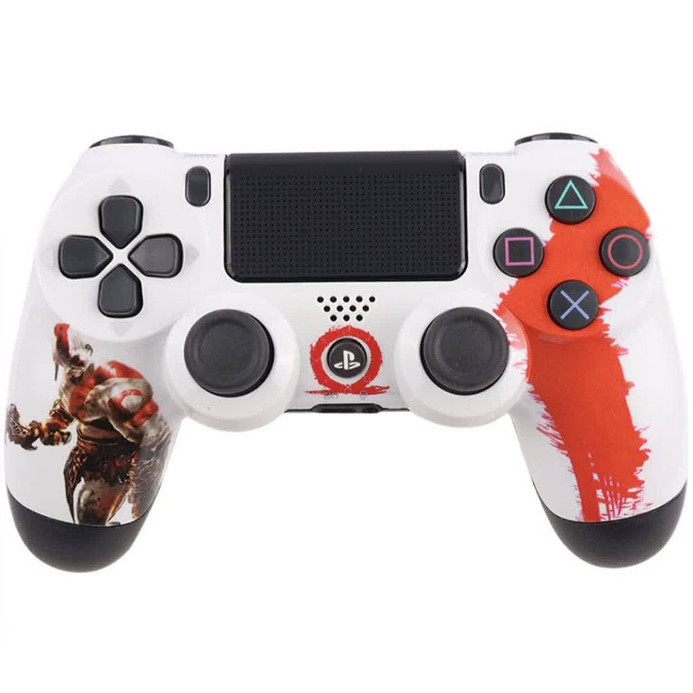دسته بازی پلی استیشن ۴ مدل DUALSHOK CUSTOM طرح GOD OF WAR-1