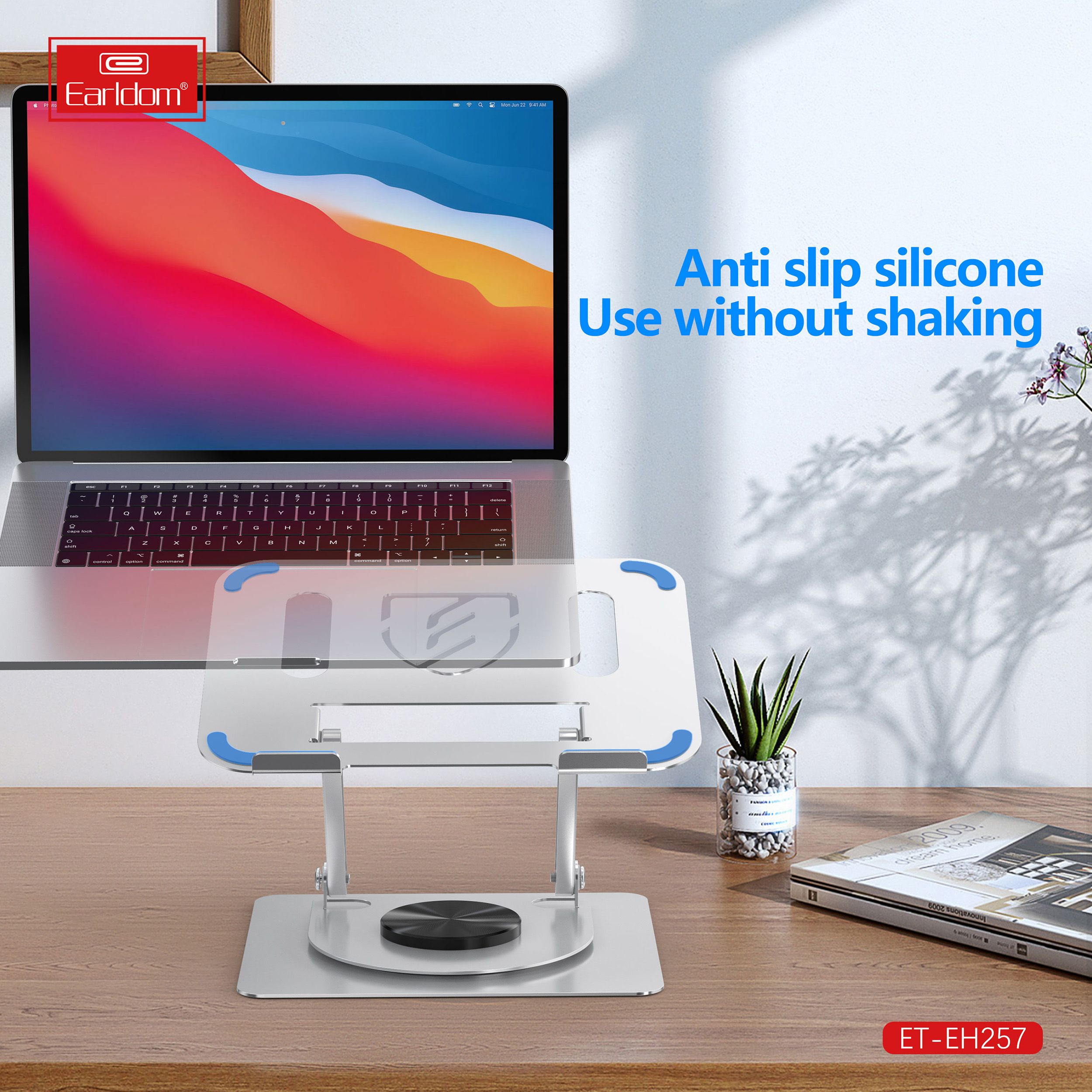 پایه نگهدارنده لپ تاپ ارلدام مدل LAPTOP STAND EH257