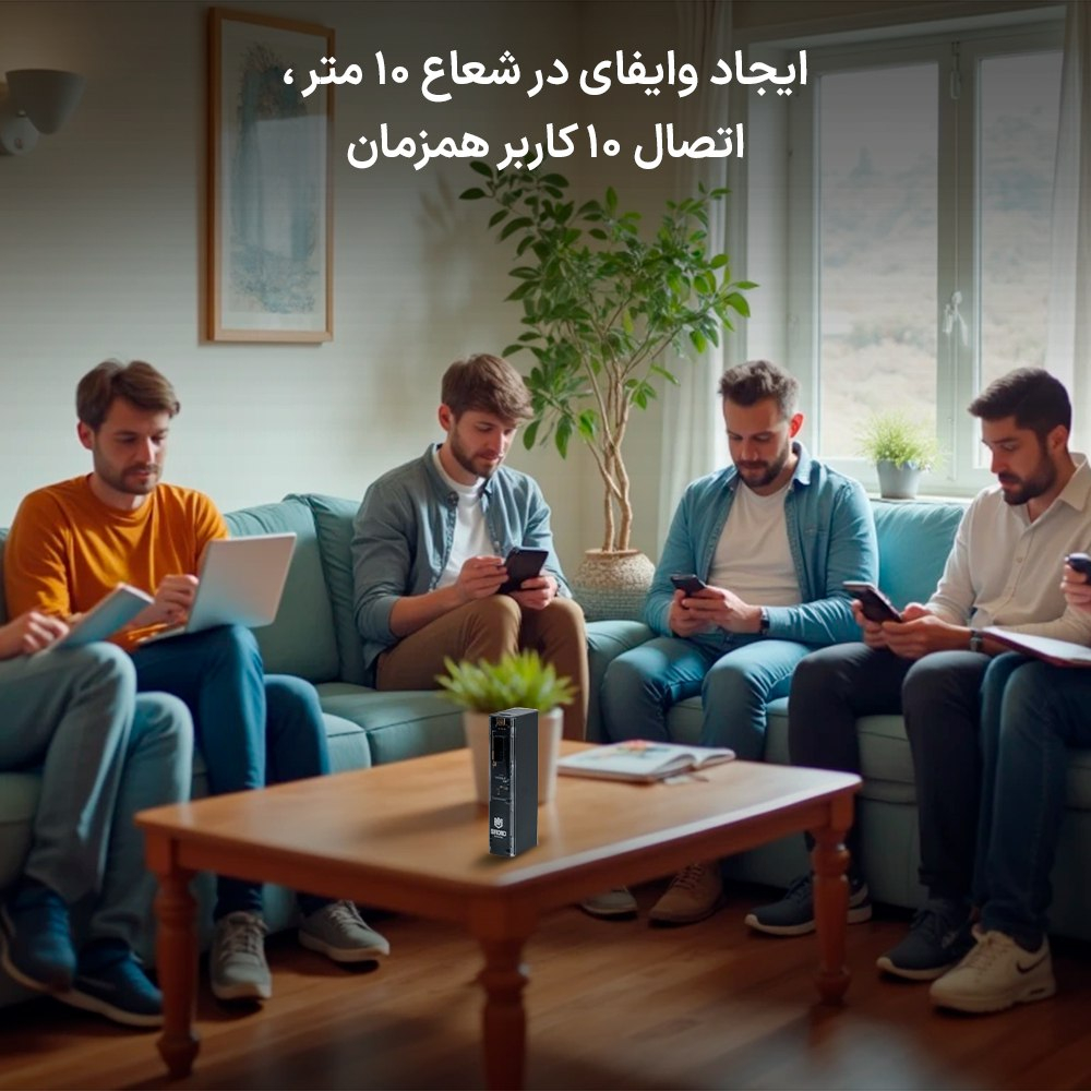 مودم 4G LTE قابل حمل اسفیورد مدل M770