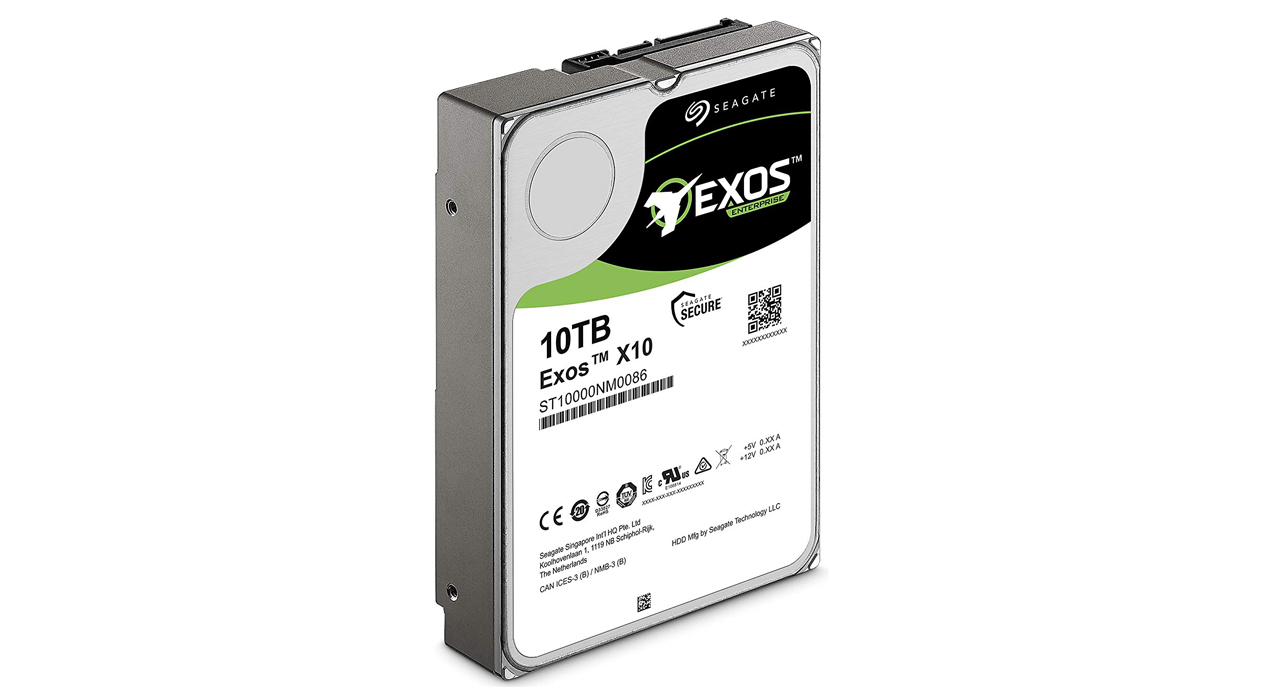 هارد دیسک اینترنال سیگیت مدل Exos ST10000NM0086 ظرفیت 10 ترابایت