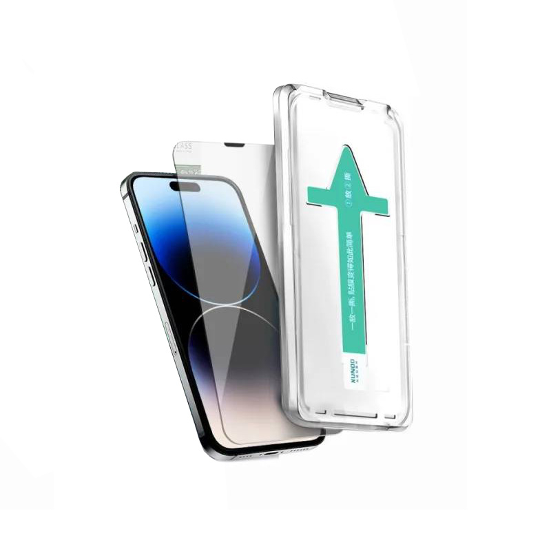 محافظ صفحه نمایش اپیکوی مدل Xundd Axe Easy install مناسب برای گوشی موبایل اپل iPhone 14 Pro Max