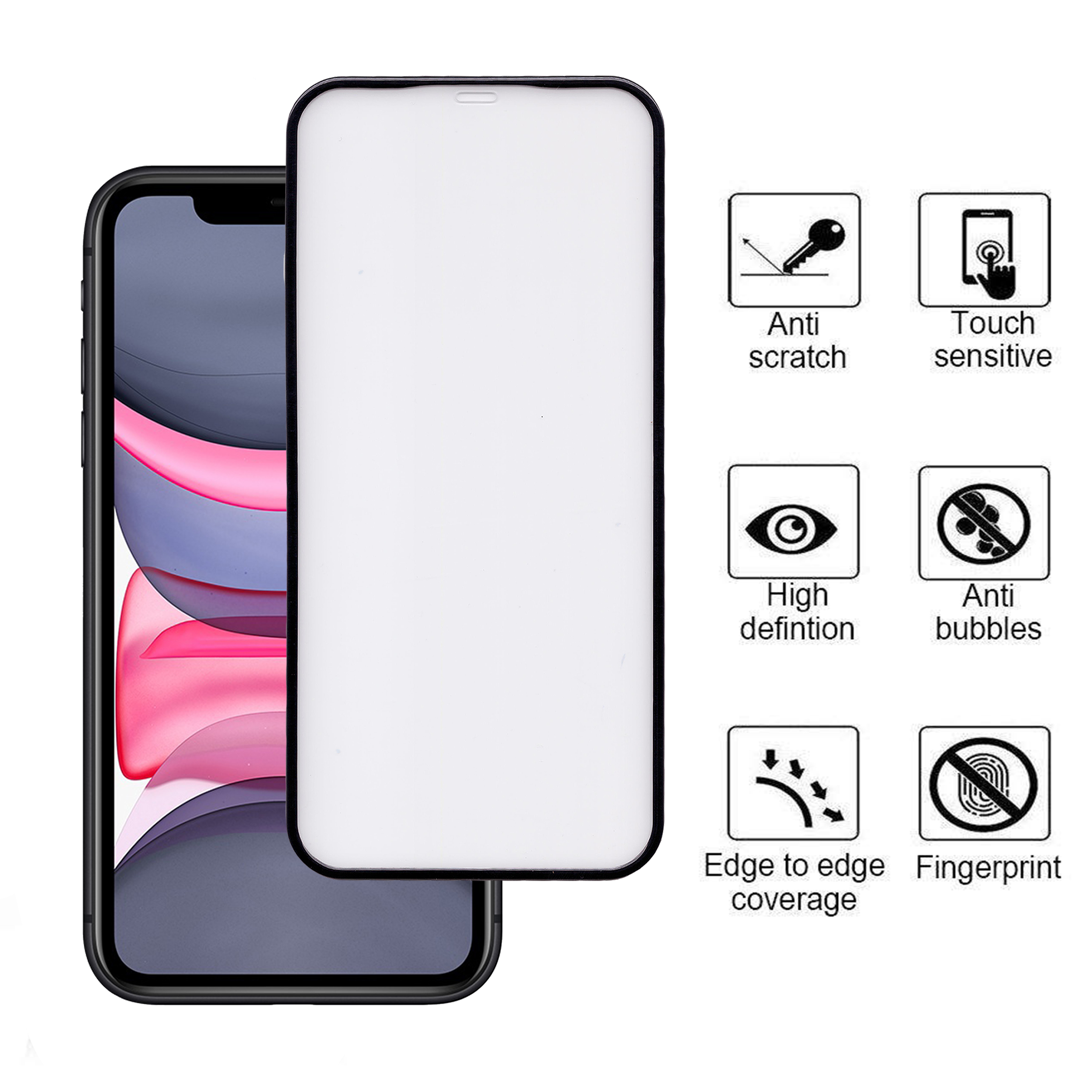 محافظ صفحه نمایش بوف مدل AirBag مناسب برای گوشی موبایل اپل Iphone XR / Iphone 11