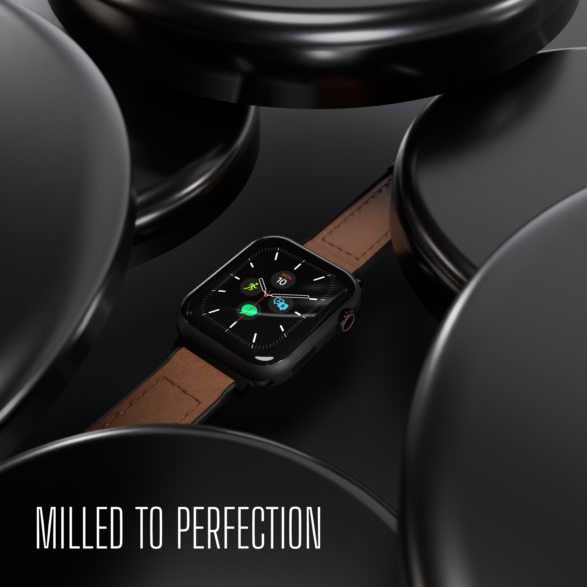 ساعت هوشمند مدل MALT L45 BROWN