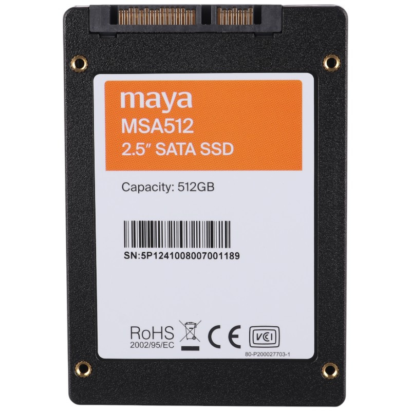 اس اس دی اینترنال مایا مدل MSA512 ظرفیت 512 گیگابایت
