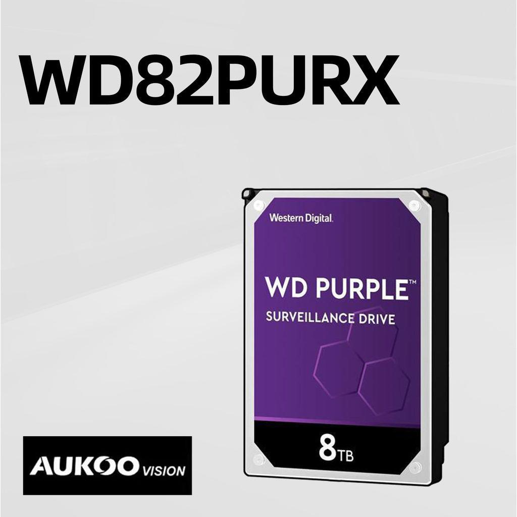 هارددیسک اینترنال وسترن دیجیتال مدل Purple WD82PURX-64GVLY0 ظرفیت 8 ترابایت