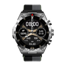 ساعت هوشمند گلوریمی مدل K2 دارای قابلیت های صفحه نمایش رنگی و لمسی، کنترل سطح اکسیژن، بند سیلیکونی