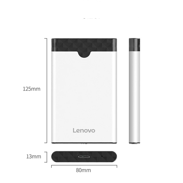 هارد دیسک اکسترنال لنوو مدل f309 /03 ظرفیت یک ترابایت