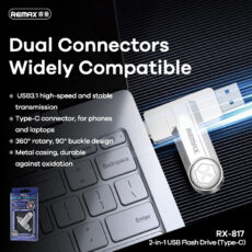 فلش مموری ریمکس مدل RX-817 ظرفیت 64 گیگابایت