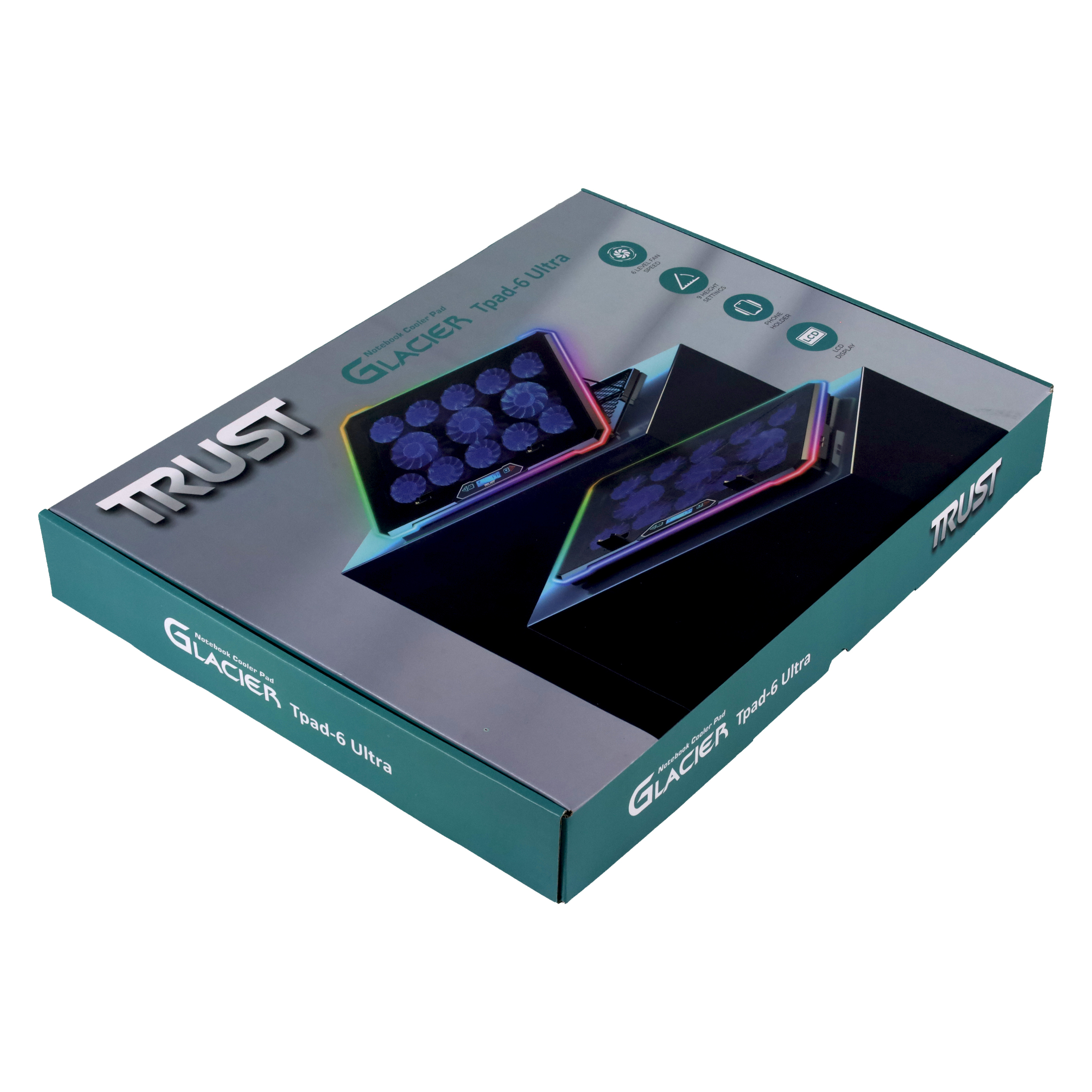 پایه خنک کننده  لپ تاپ تراست مدل TPad 6 Ultra