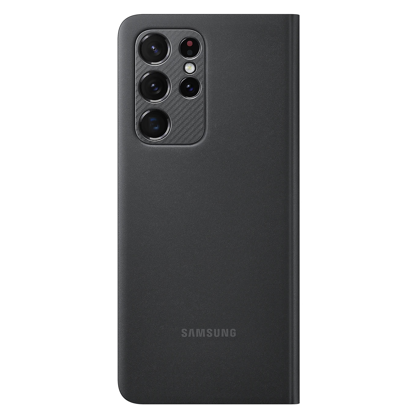 کیف کلاسوری مدل Smart Clear View مناسب برای گوشی موبایل سامسونگ Galaxy S21 Ultra