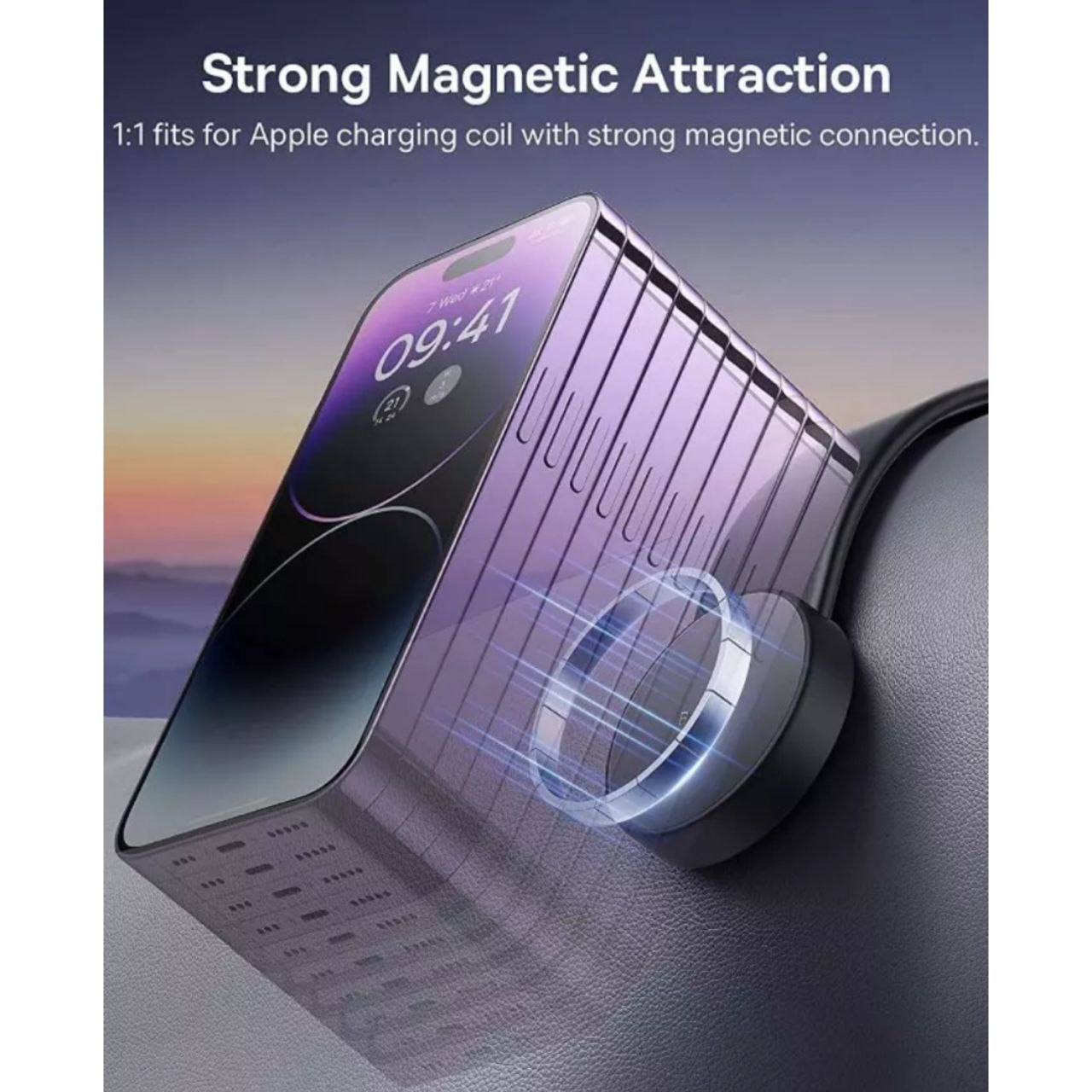 پایه نگهدارنده گوشی موبایل بیسوس مدل C02 Magnetic