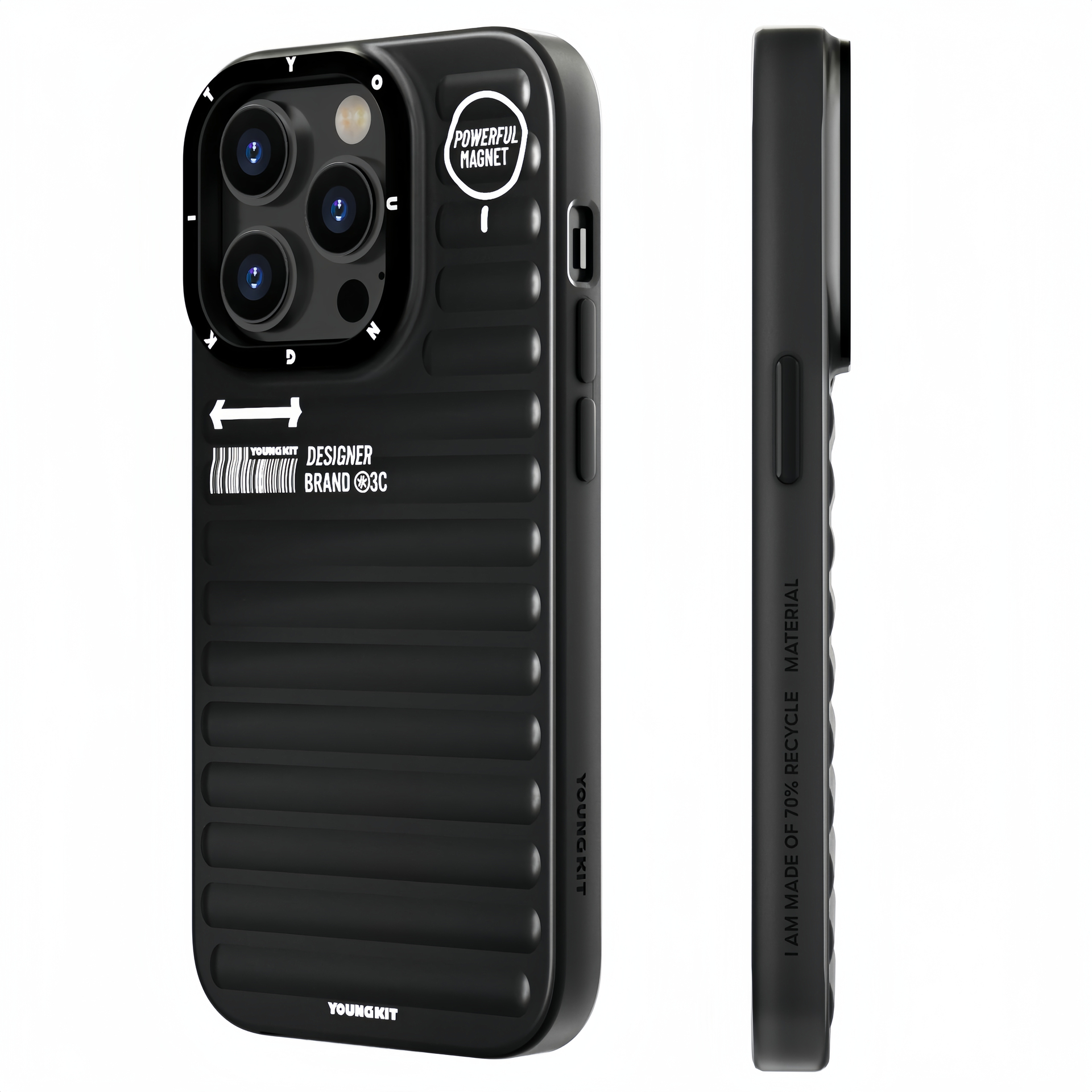 کاور یانگ کیت مدل True Color Luggage مناسب برای گوشی موبایل اپل iPhone 13