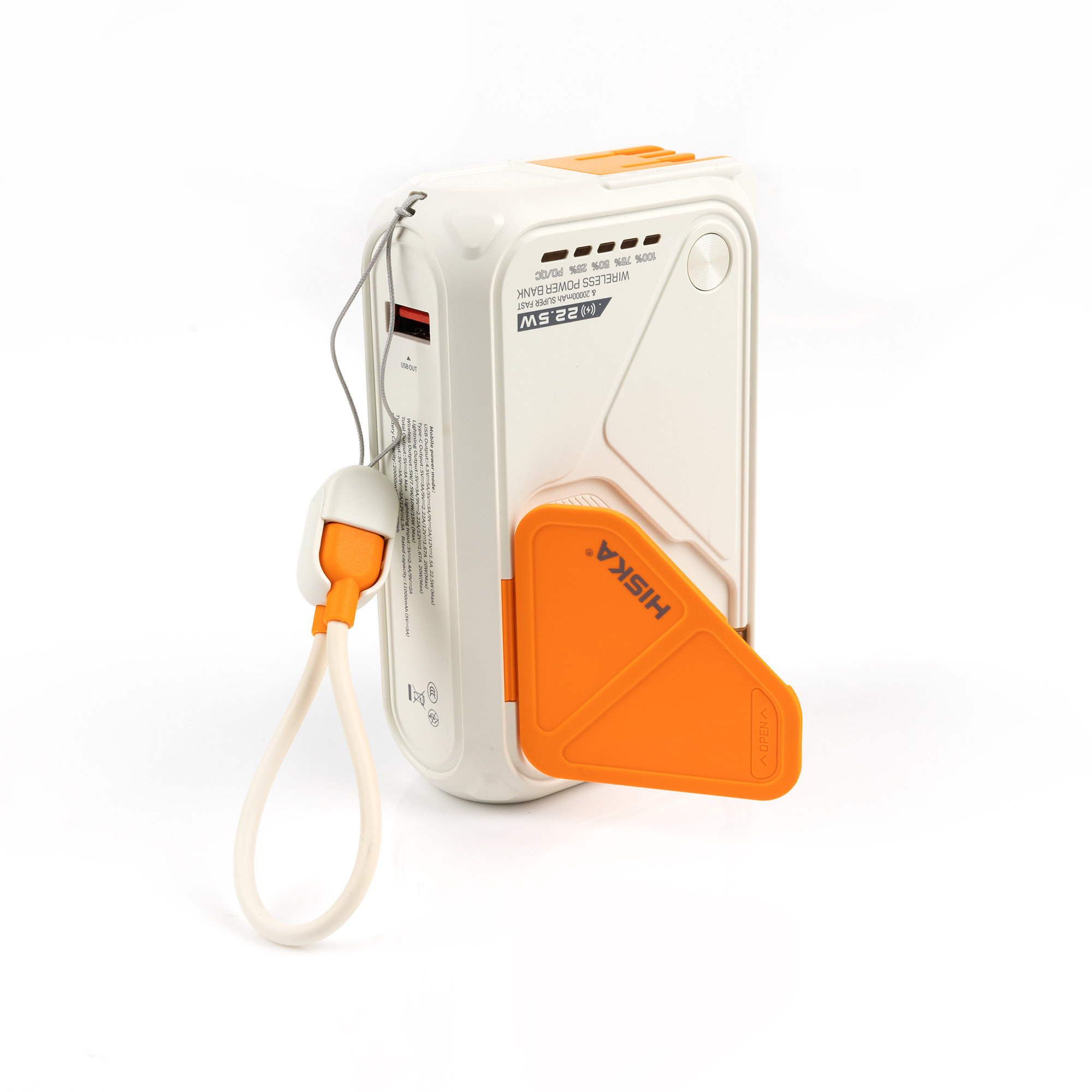 پاوربانک هیسکا مدل HP-223PD ظرفیت 20000 میلی آمپر ساعت