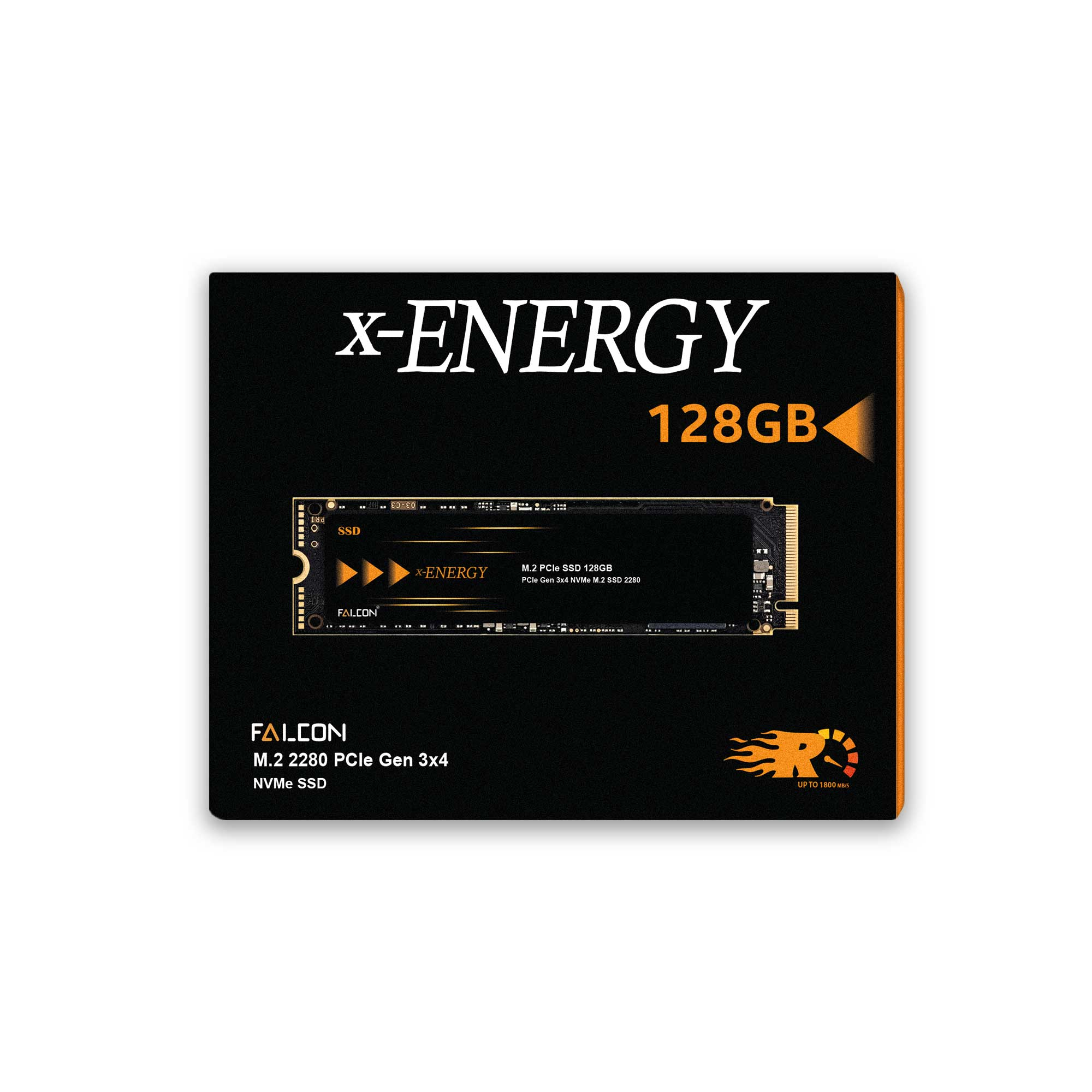اس اس دی اینترنال ایکس-انرژی مدل FALCON M.2 NVME PCIE 3x4 2280 ظرفیت 128 گیگابایت