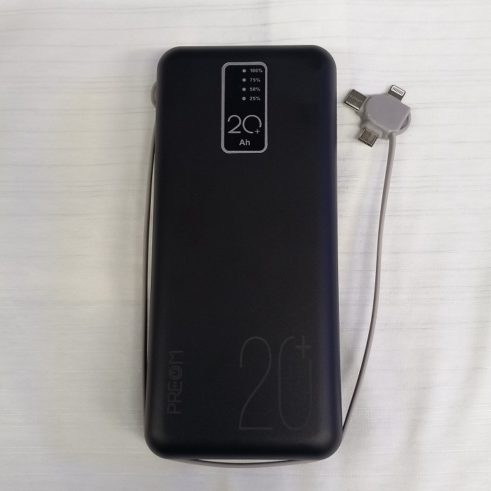 پاوربانک مدل ZHY-P13s.2024 ظرفیت 20000 میلی آمپر ساعت