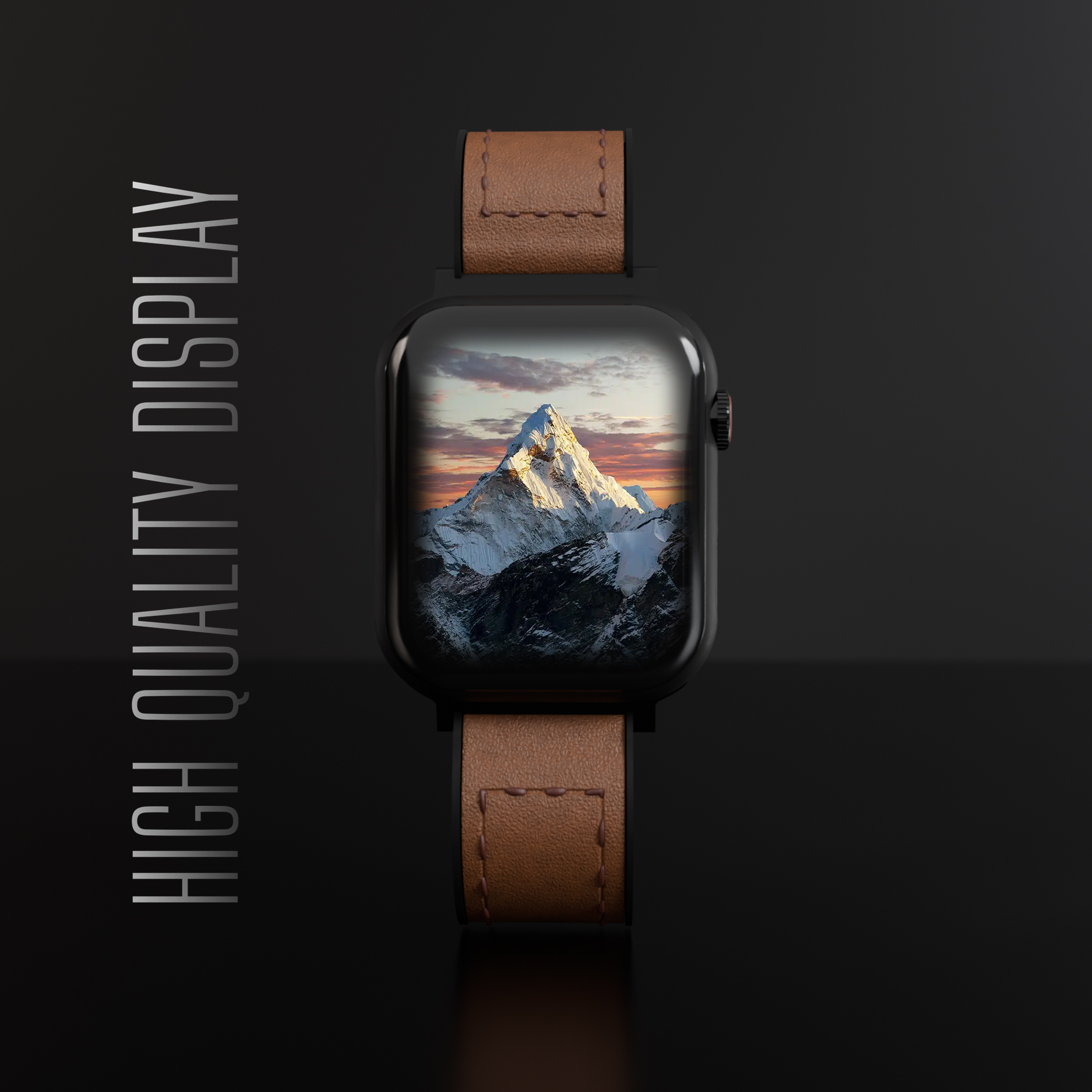 ساعت هوشمند مدل MALT L45 BROWN