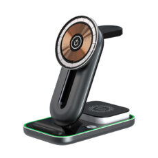 شارژر رومیزی مدل Magnetic 4in1 Wireless charger A8