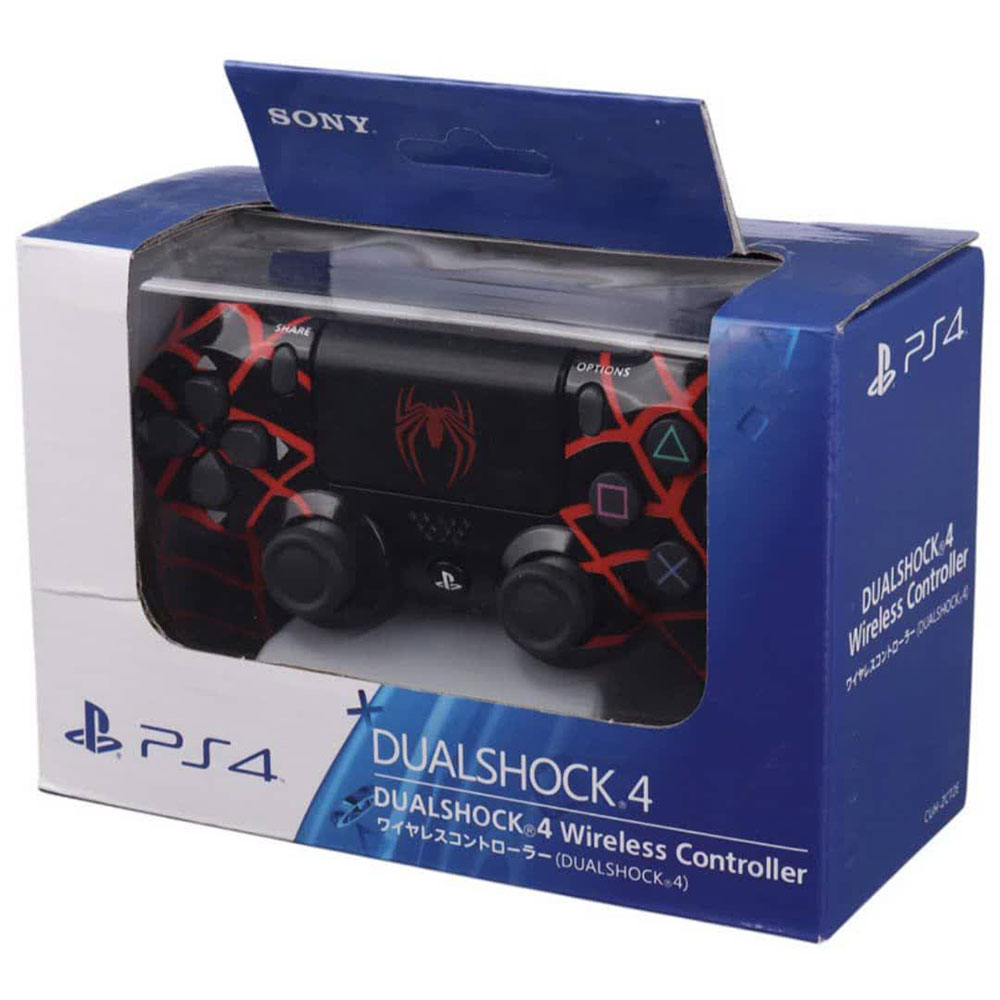 دسته بازی پلی استیشن ۴ مدل DUALSHOK CUSTOM طرح Spider man-B