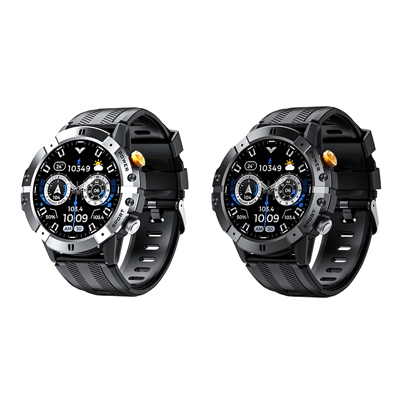 ساعت هوشمند 46 میلی متری بلولاین مدل C29 Sport با بند سیلیکونی