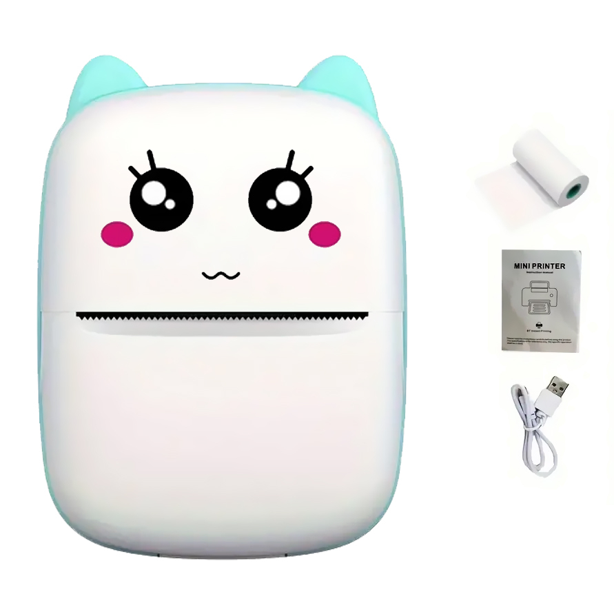 پرینتر حرارتی مدل MINI Printer Blue
