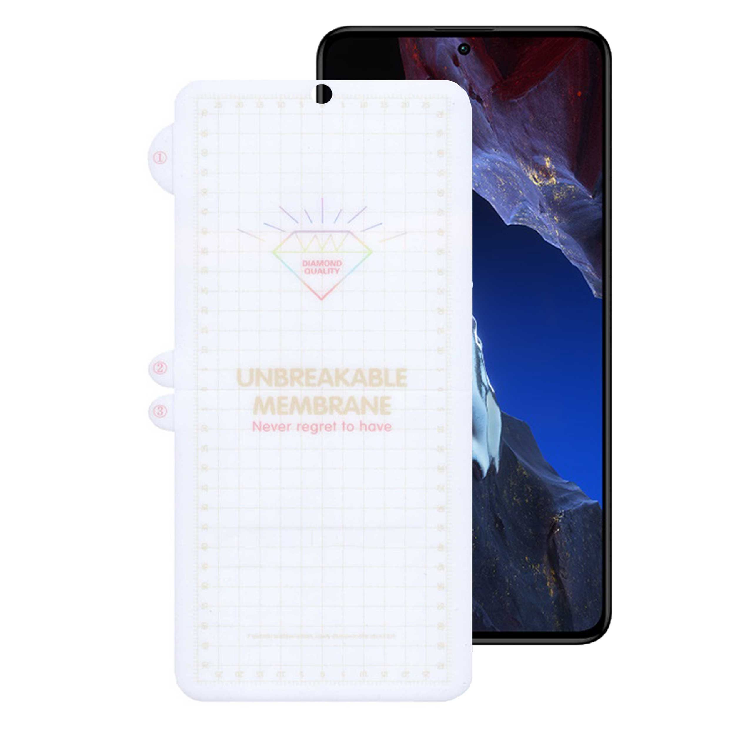 محافظ صفحه نمایش بوف مدل Hydrogel-G مناسب برای گوشی موبایل شیائومی Poco F5 Pro / F5 / Redmi Note 12 Turbo