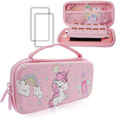 کیف حمل کنسول بازی نینتندو مدل Pink Unicorn