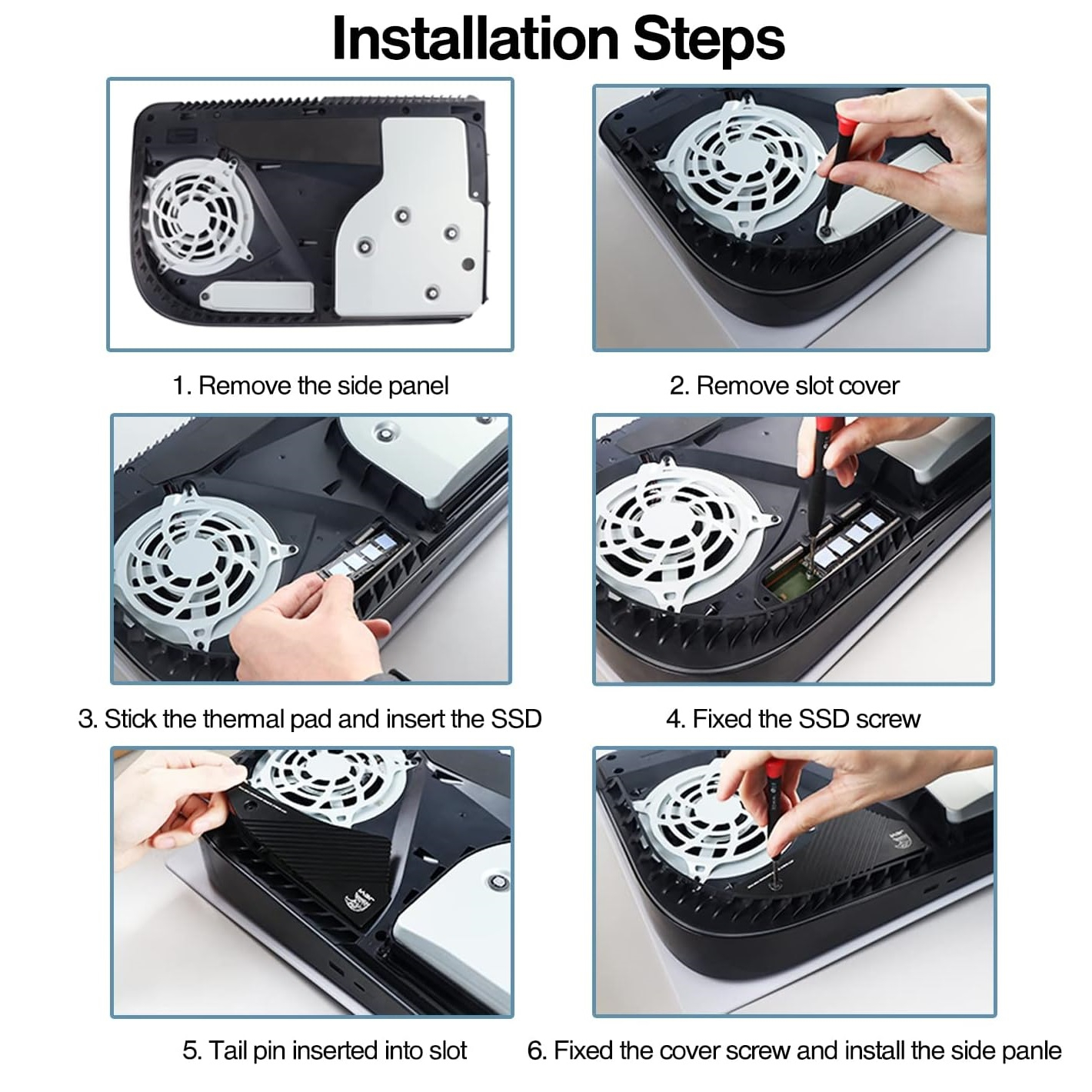 هیت سینک پلی استیشن 5 جِیی مدل Eagle ssd