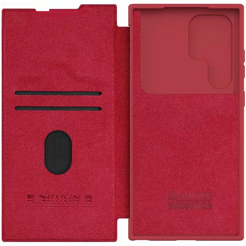 کیف کلاسوری نیلکین مدل Qin Pro Leather Case مناسب برای گوشی موبایل سامسونگ Galaxy S25 Ultra
