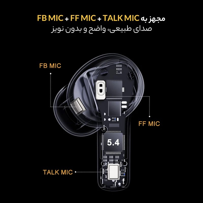 هدفون بلوتوثی مدل P͏60i͏BT5.4
