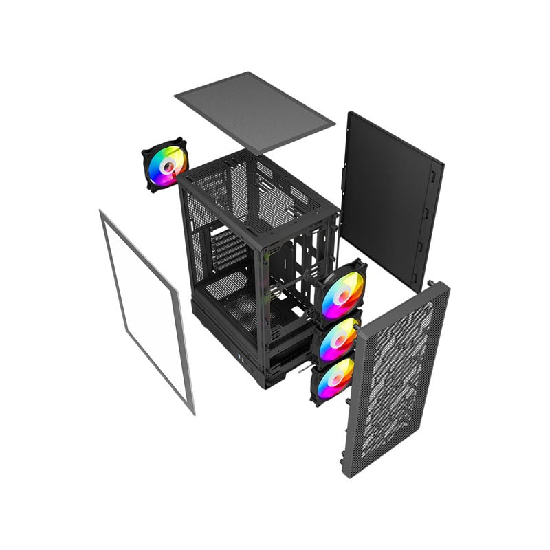 کیس کامپیوتر لاجی کی مدل LK-C364B