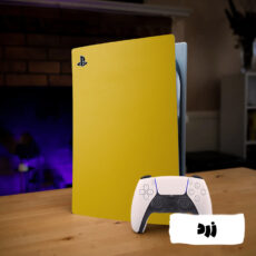 برچسب کنسول بازی کد 01  مناسب برای کنسول PS5 مجموعه 3 عددی