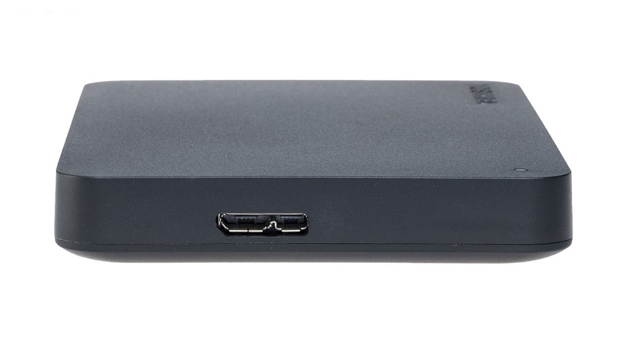 هارد اکسترنال توشیبا مدل Canvio Basics ظرفیت دو ترابایت دارای رابط USB Type-A 3.0