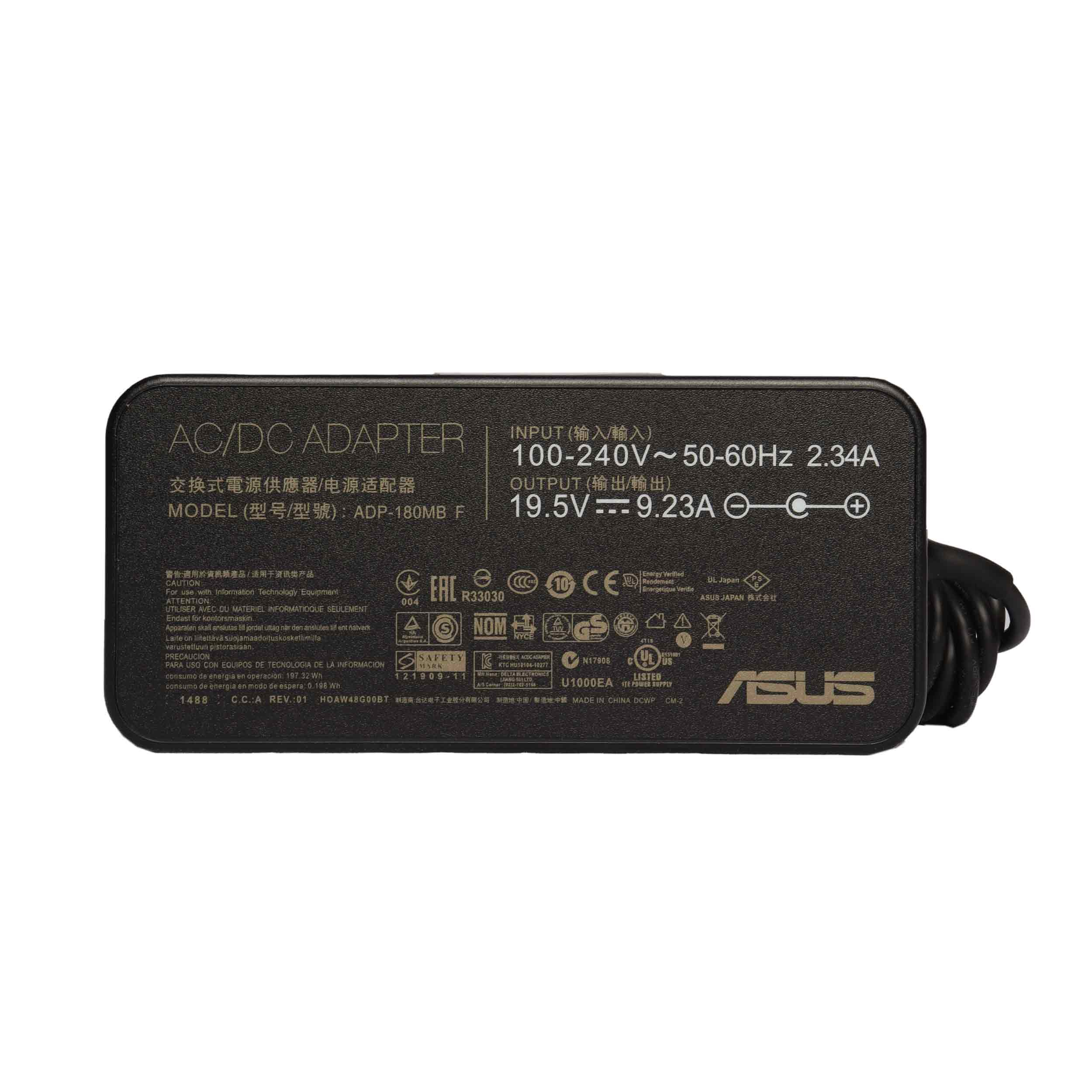 شارژر لپ تاپ 19.5 ولت 9.23 آمپر مدل ADP-180MB F