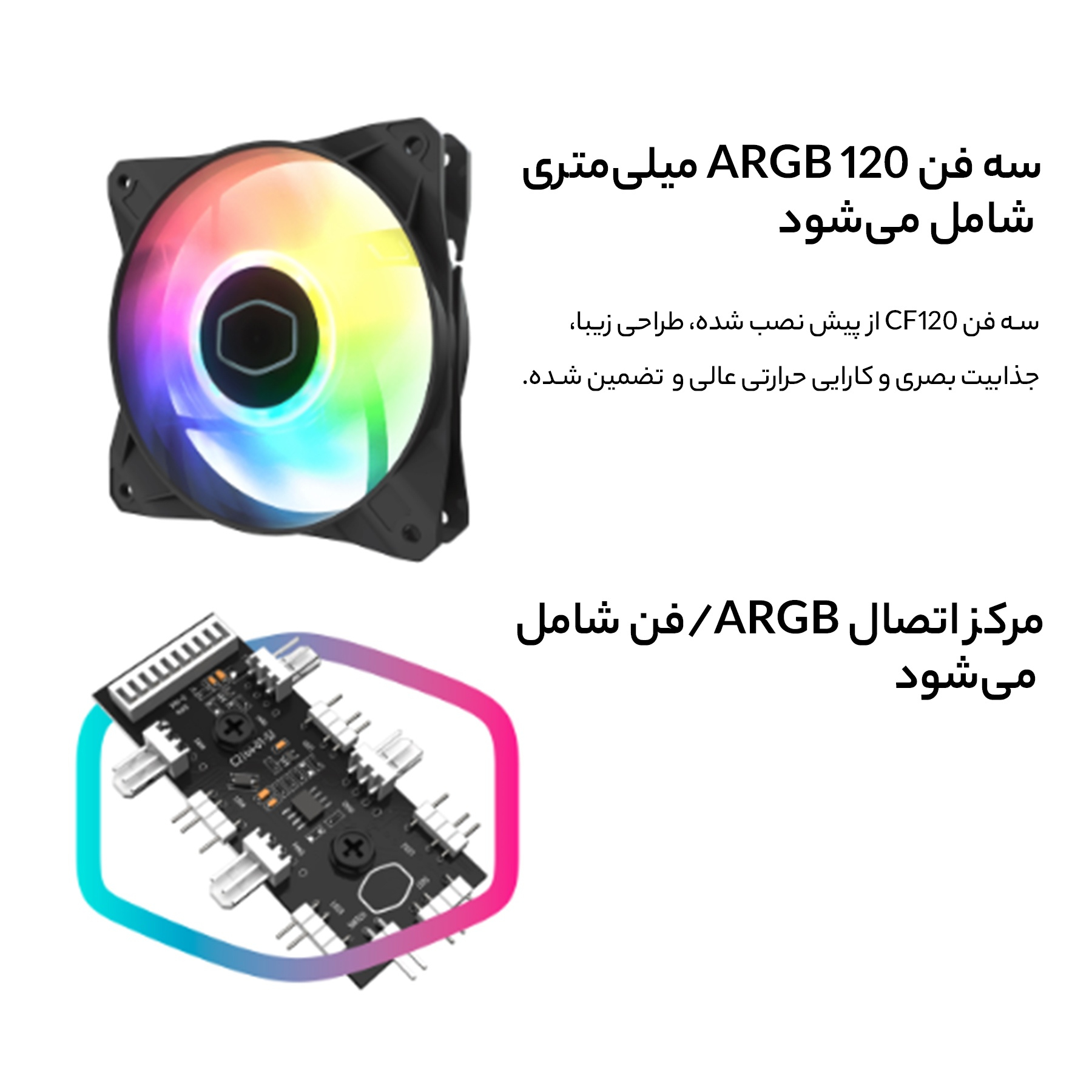 کیس کامپیوتر کولر مستر مدل CMP 520