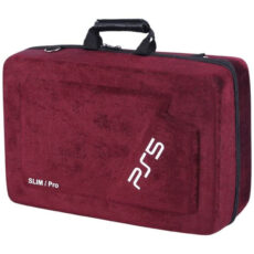 کیف حمل کنسول بازی پلی استیشن 5 اسلیم و پرو مدل Velvet