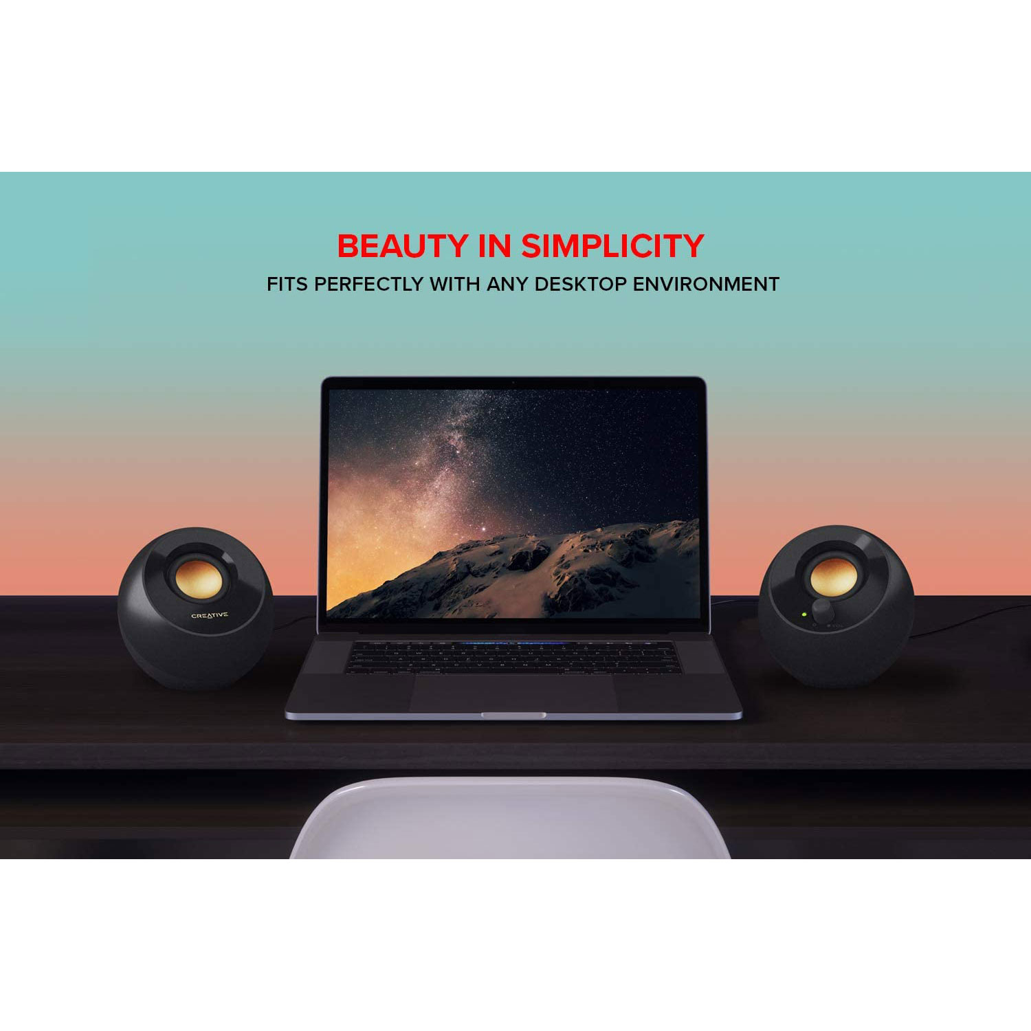 اسپیکر دسکتاپ کریتیو مدل Pebble Plus