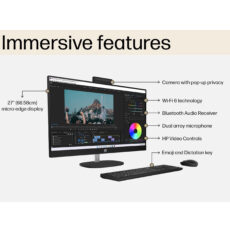 کامپیوتر همه کاره 27 اینچ اچ پی مدل 27 CR0155nh-i7 1355U 16GB 1SSD IrisXe Touch