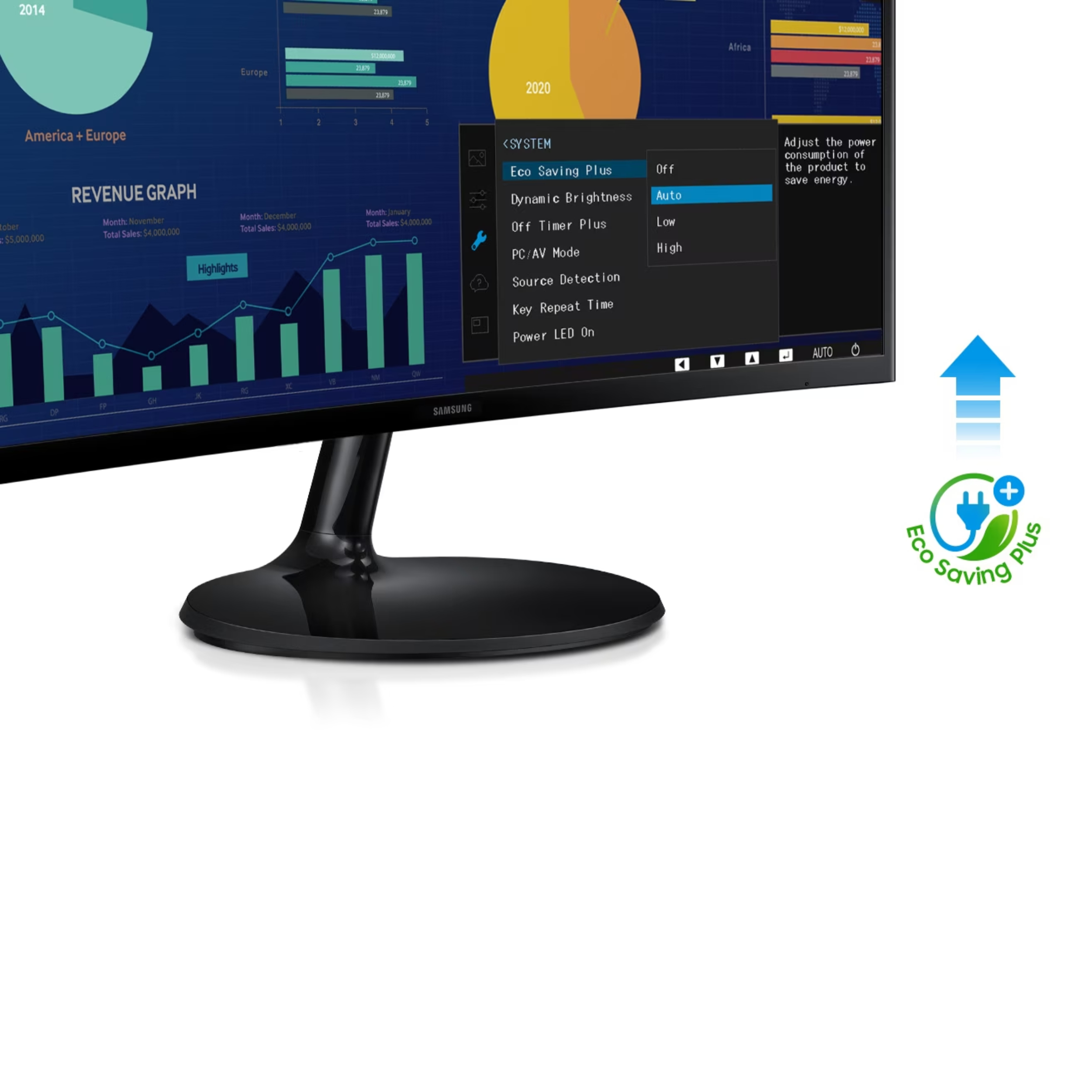 مانیتور خمیده 24 اینچ سامسونگ مدل Essential LS24C360EAMXUE