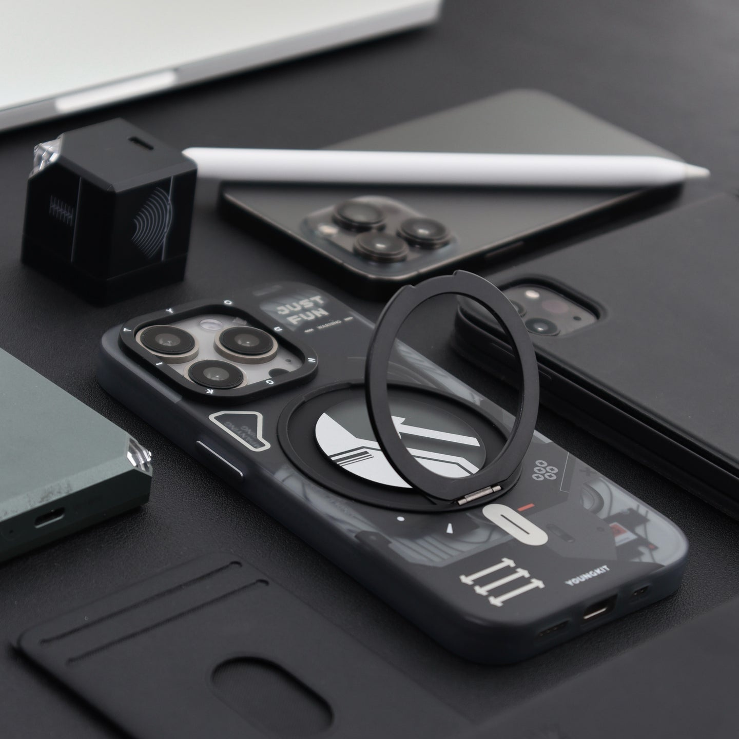 کاور یانگ کیت مدل Cyberpunk 360° مناسب برای گوشی موبایل اپل iphone 16 PRO MAX