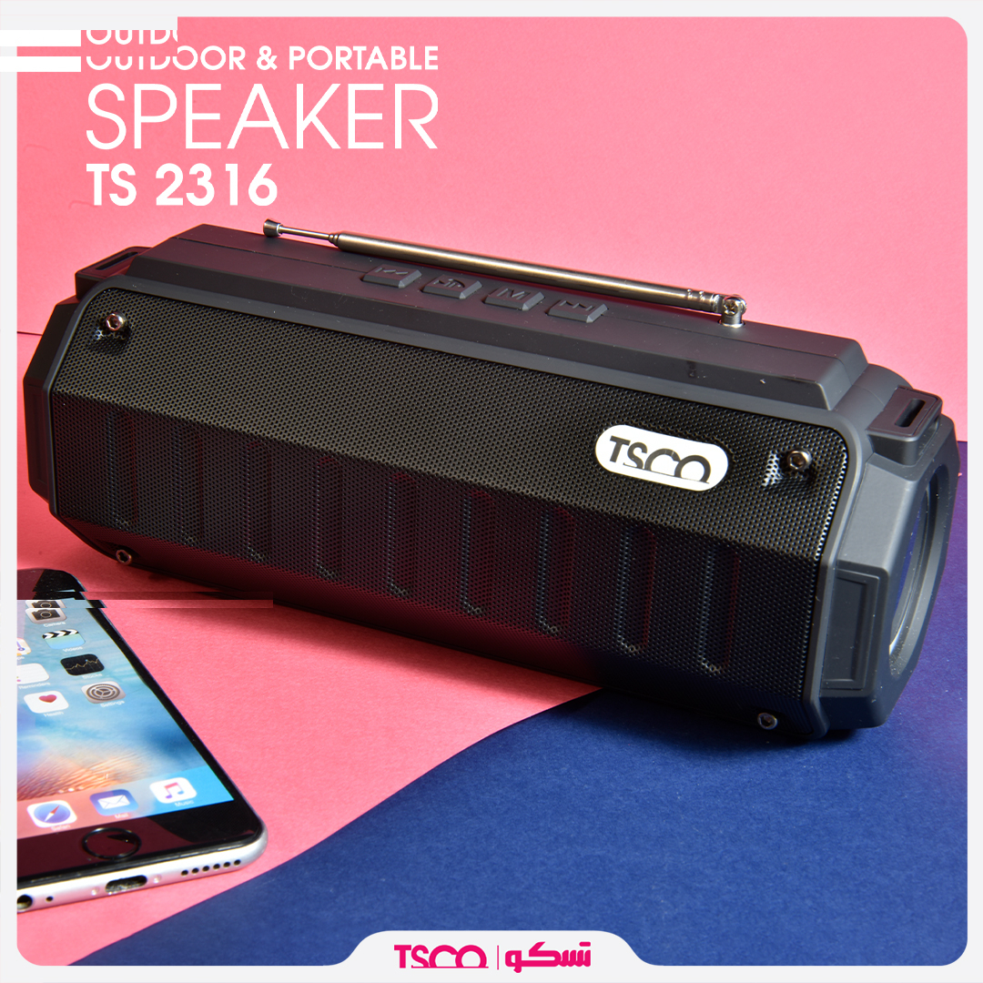 اسپیکر بلوتوثی تسکو مدل TS 2316