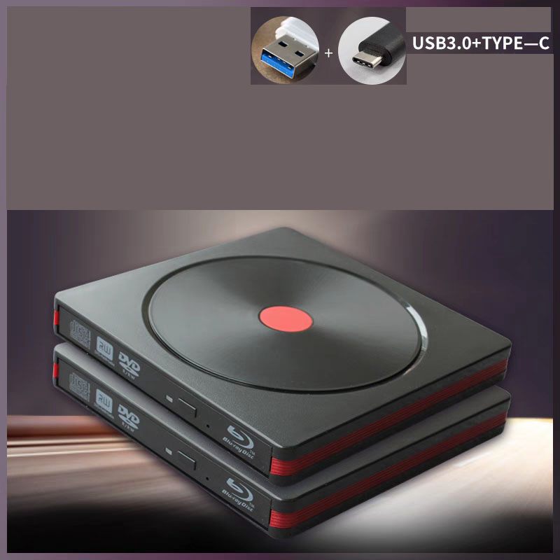 درایو DVD/RW اکسترنال مدل POP-PORTABLE TYPE-C/USB ECD829