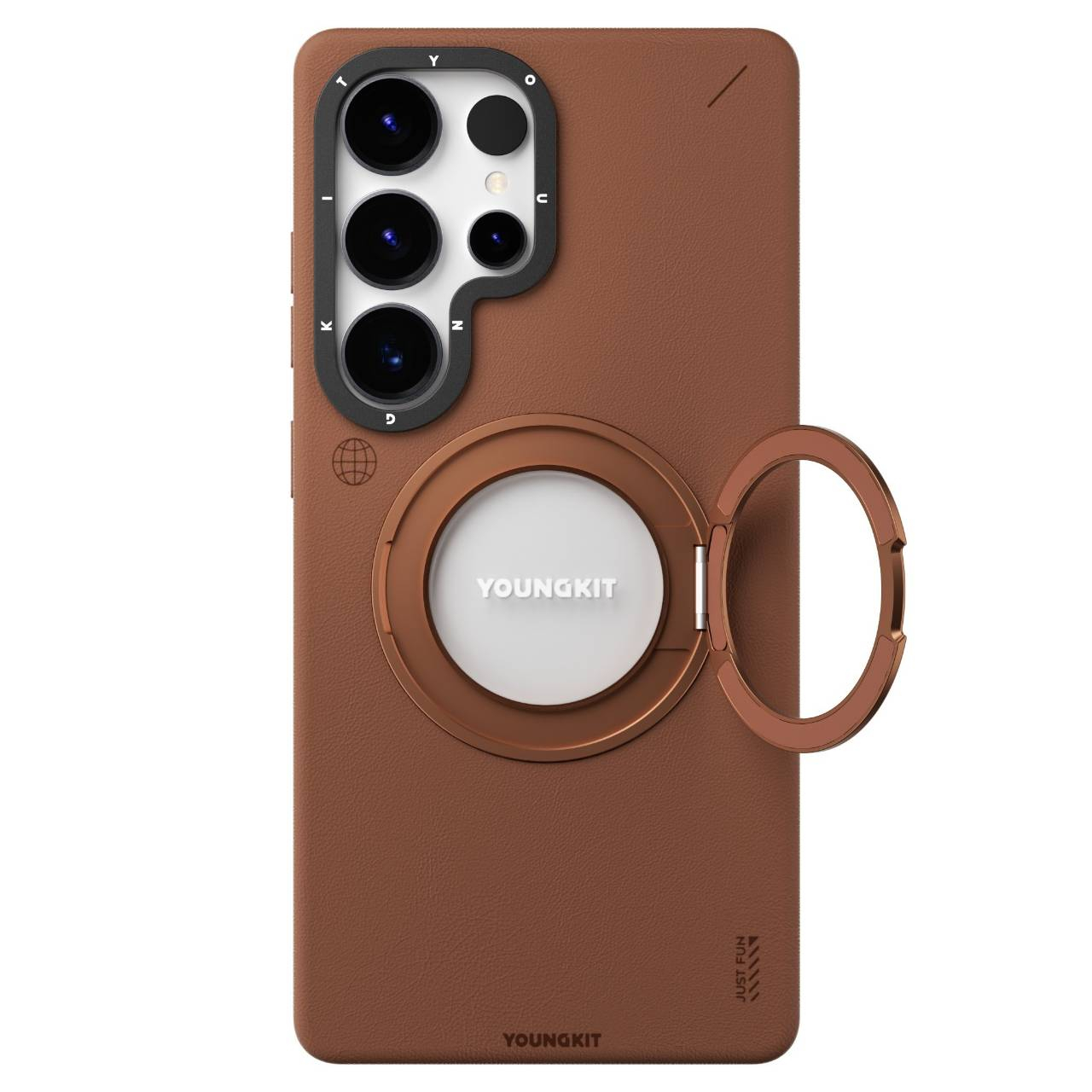 کاور یانگ کیت مدل Technology Leather Magnetic مناسب برای گوشی موبایل سامسونگ Galaxy S25 Ultra