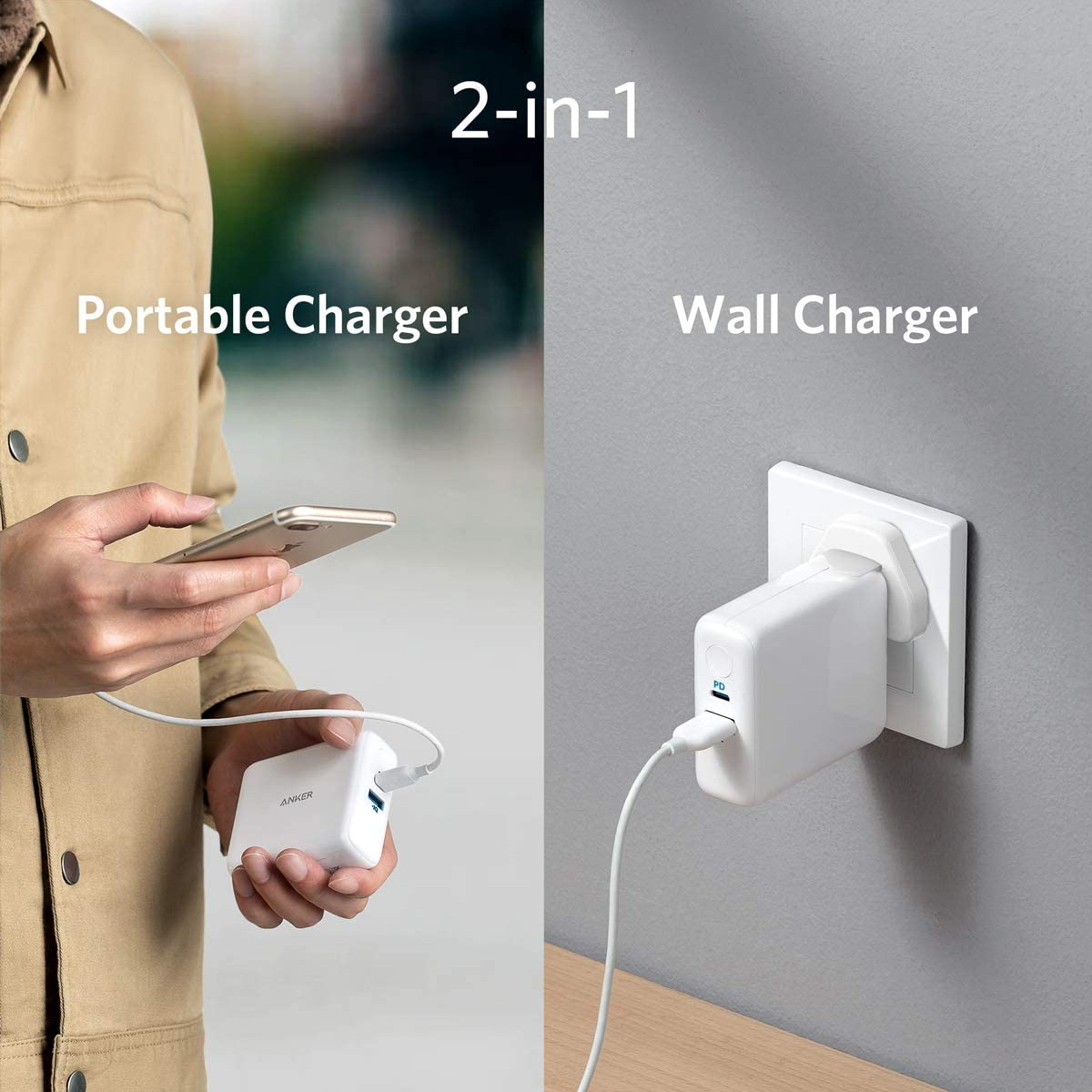 شارژر دیواری انکر مدل A1624H22