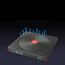درایو DVD/RW اکسترنال مدل POP-PORTABLE TYPE-C/USB ECD829