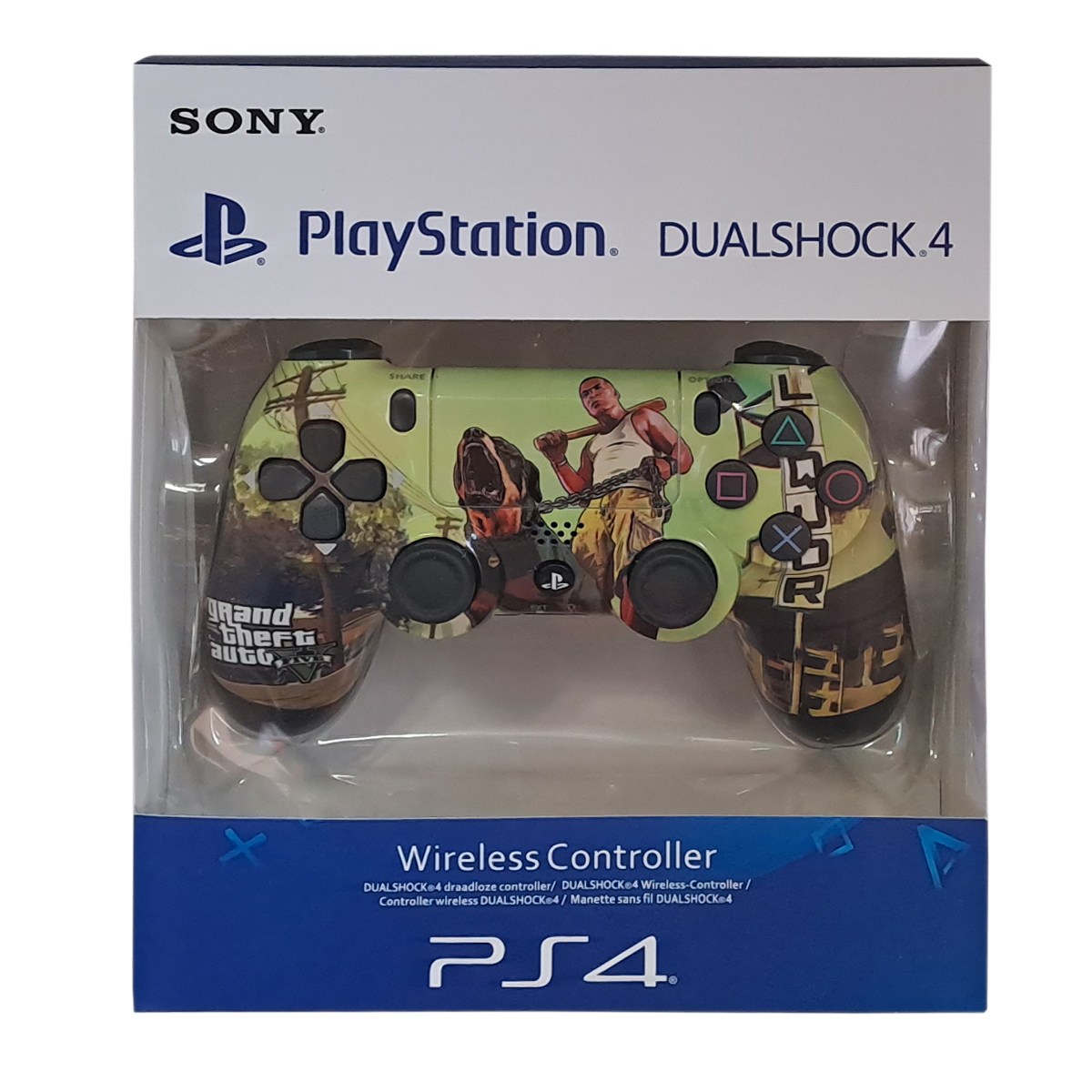 دسته بازی پلی استیشن 4 مدل DualShock4 طرح GTA