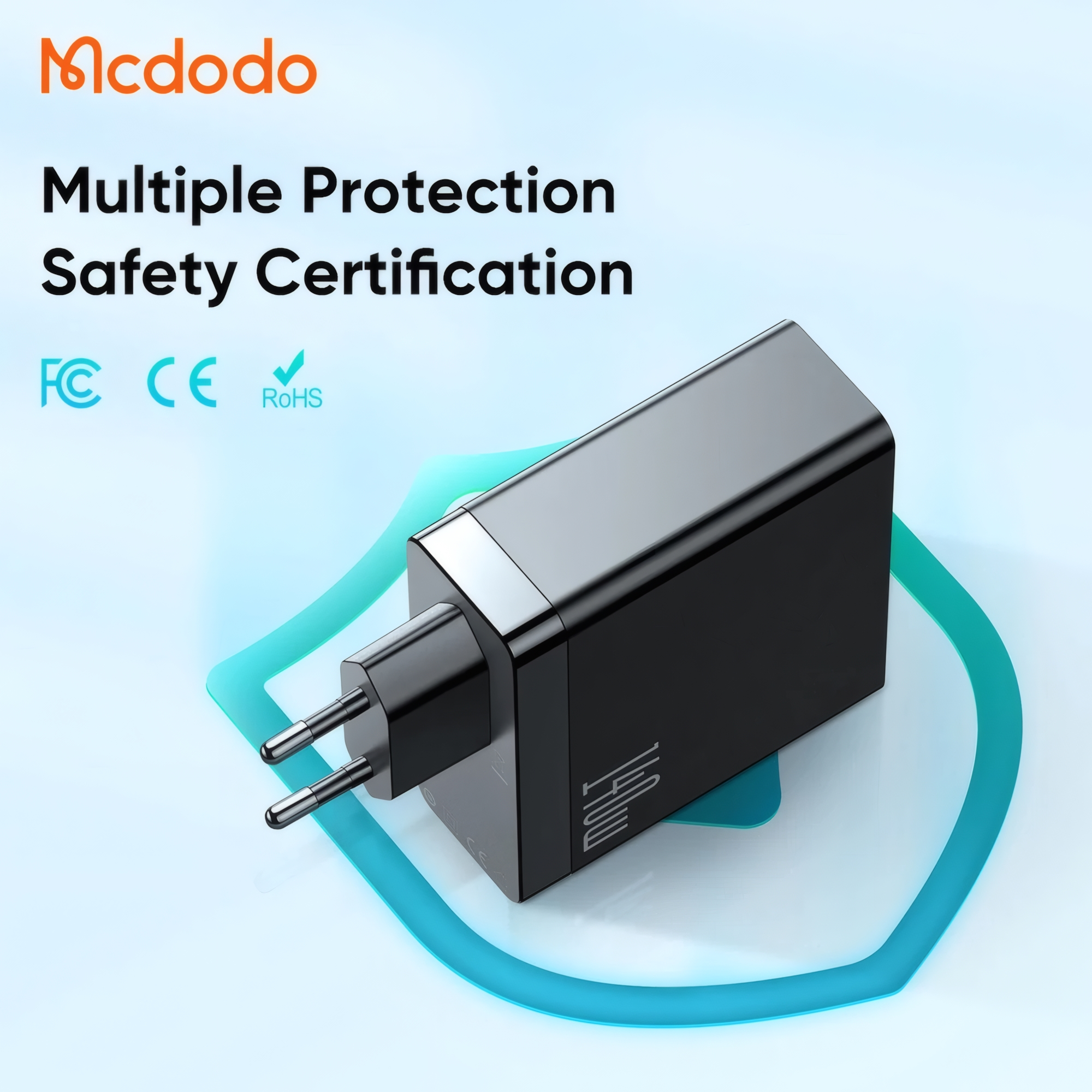 شارژر دیواری 140 وات مک دودو مدل CH-2913 به همراه کابل USB-C