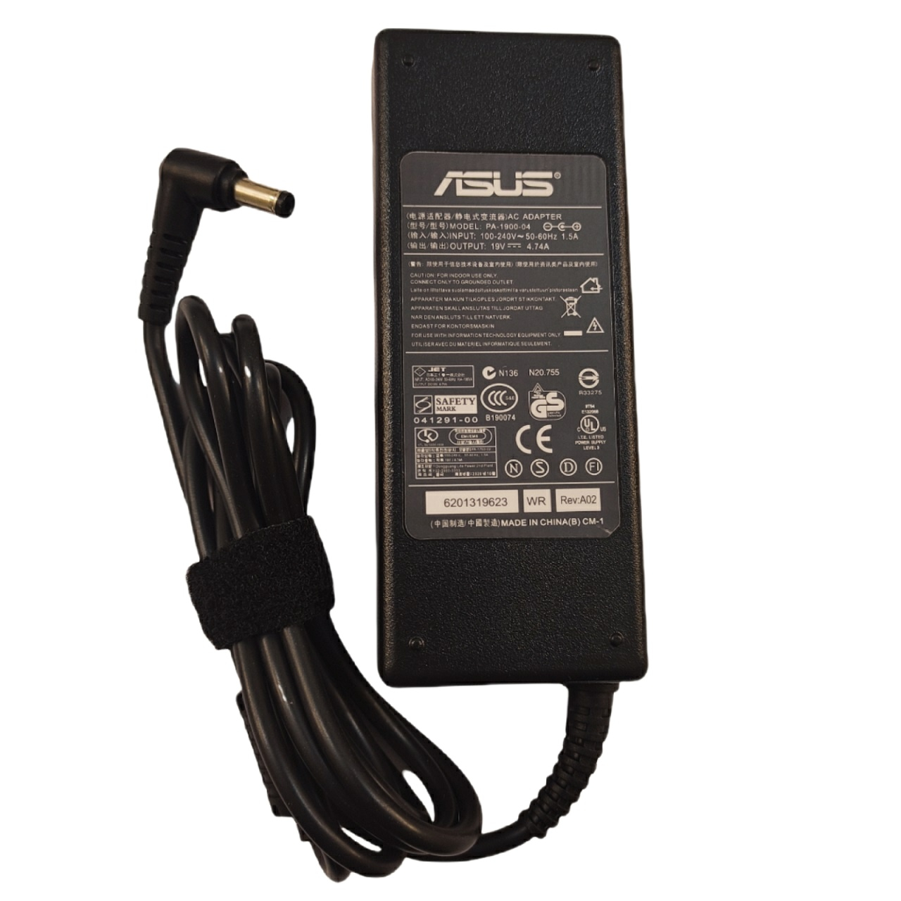 شارژر لپ تاپ 19 ولت 4.74 آمپر مدل PA-1900