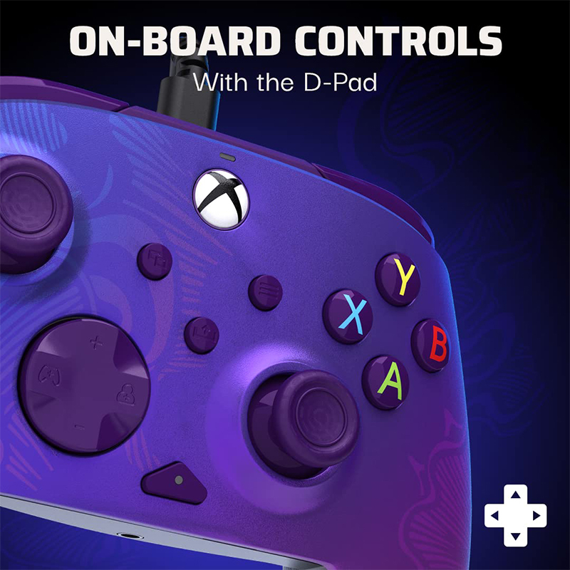 دسته بازی ایکس باکس PDP مدل REMATCH Purple Fade